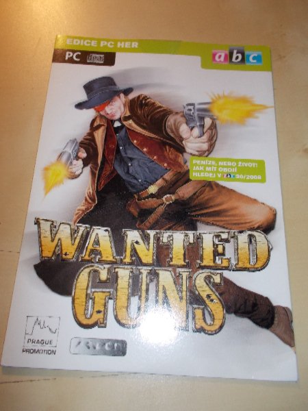 WANTED GUNS POČÍTAČOVÁ HRA (v pošetce)