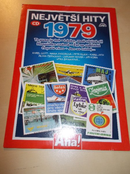 Various Artists - NEJVĚTŠÍ HITY 1979 (CD v pošetce) > varianta 1979