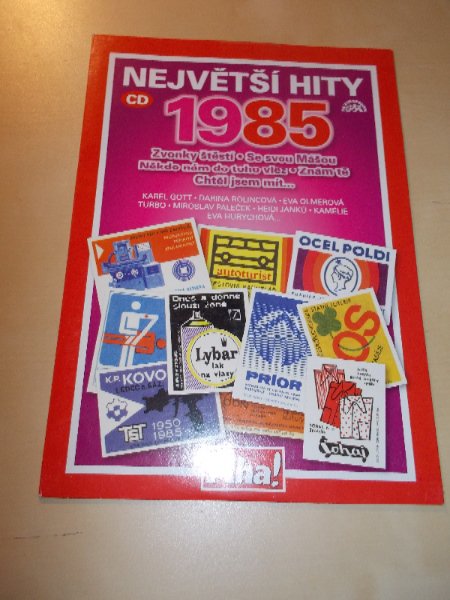 Various Artists - NEJVĚTŠÍ HITY 1985 (CD v pošetce) > varianta 1985