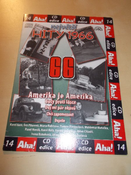 Největší hity 1966 (CD v pošetce) > varianta 1966