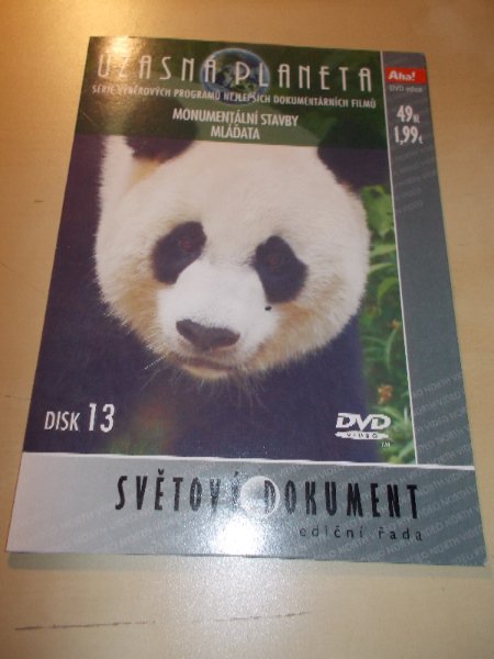 EDICE ÚŽASNÁ PLANETA DOKUMENT - MONUMENTÁLNÍ STAVBY MLÁĎATA (DVD v pošetce)