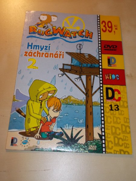 BUGWATCH - HMYZÍ ZÁCHRANAŘI - DISK 2. - (DVD v pošetce) > varianta DISK 2.