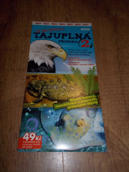 Tajuplná příroda 2 (DVD v pošetce) > varianta DVD 2