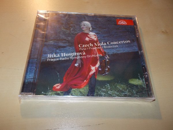 Jitka Hosprová - České violové koncerty ( Flosman, Feld, Bodorová ) (CD)