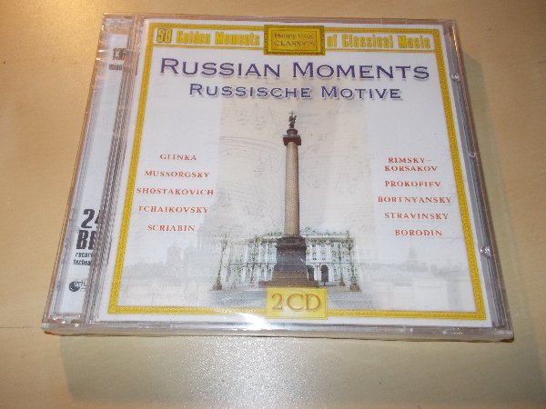 Various - 50 GOLDEN MOMENTS - RUSSAIN MOMENTS (2CD)