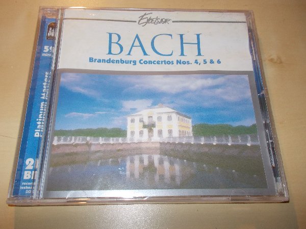 BACH - Brsnderburg Concertos Nos. 4, 5 a 6 (CD) ČASOVĚ OMEZENÁ AKCE