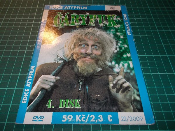 Čáryfuk (TV seriál) - 4. DISK (DVD v pošetce) > varianta 4 DVD