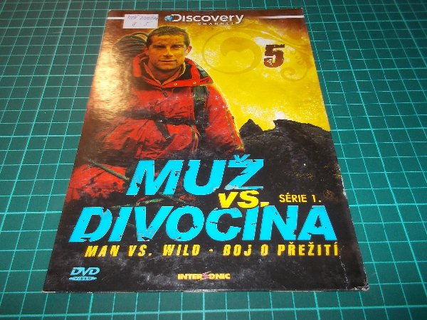 Nutné k přežití (pořad) - Boj o přežití (DVD v pošetce) 1. SÉRIE > varianta 5 DVD
