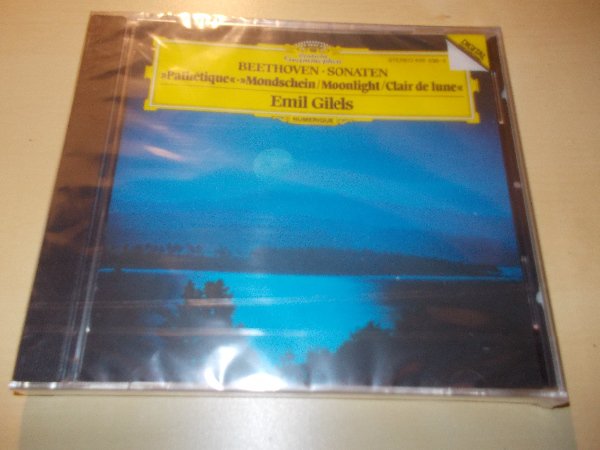 Emil Gilels - Pathetique & Moonlight Sonatas (CD)