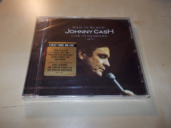 Johnny Cash - Man In Black: Live In Denmark 1971 (CD)