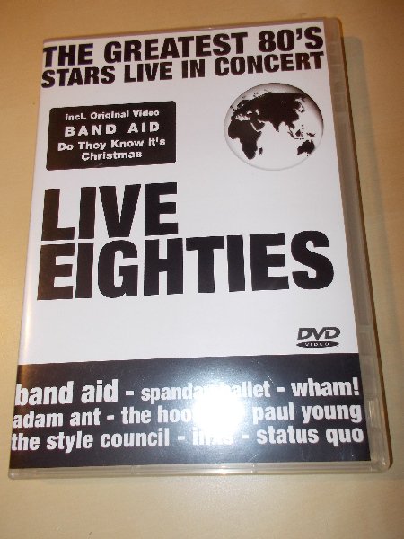 Various Artists - LIVE EIGHTIES (DVD) BAZAR ROZBALENO