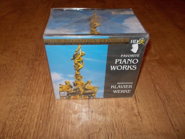 Various Artists - FAVORITE PIANO WORKS - (10CDBOX) > varianta FAVORITE PIANO WORKS