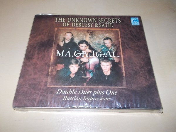 Debussy-Satie - MA.GR.IG.AL. - Unkown Secrets of Debussy & Satie (CD)