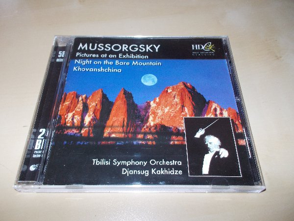 MUSSORGSKY - Pictures at an Exhibition Night on the Bare Mountain Khovanshchina- D. Kakhidze (CD)