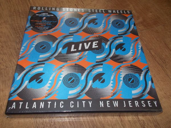 The Rolling Stones - Steel Wheels (lLive CD Box Limited Atlantic City) (3CD+2DVD+1BRD)