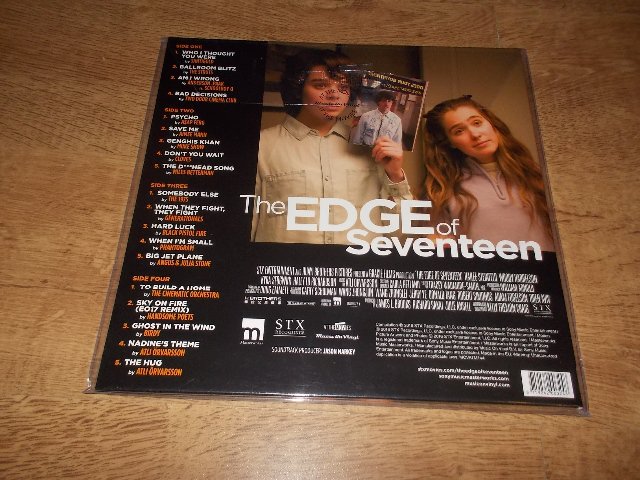 Various ‎- The Edge Of Seventeen (Original Motion Picture Soundtrack) (Vinyl-LP)