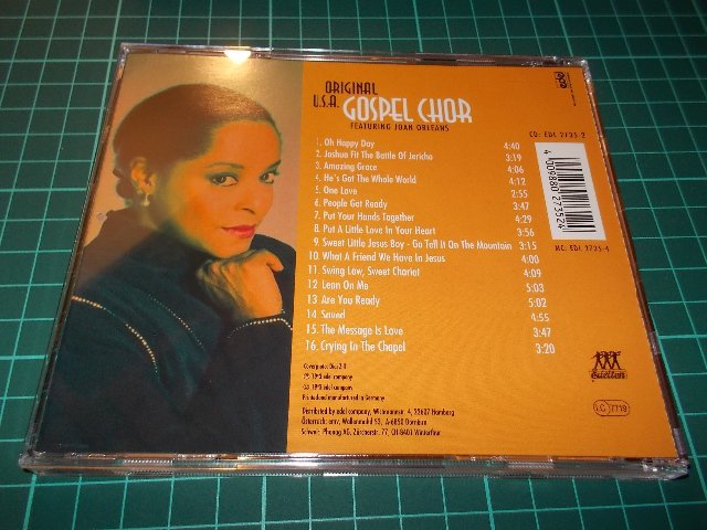 Original U.S.A. Gospel Chor Feat. Joan Orleans - Original U.S.A. Gospel Chor Featuring Joan Orleans (CD)