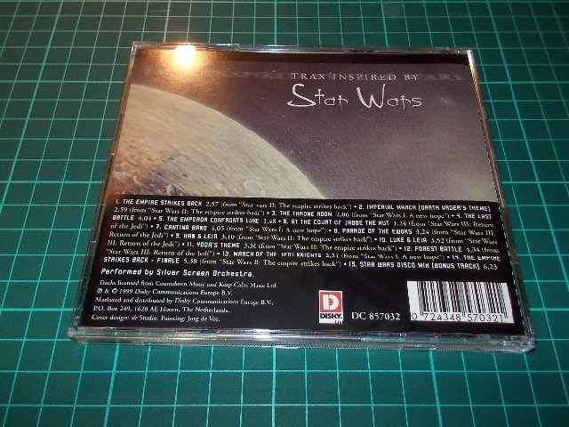 TRAX INSPIRED BY STAR WARS - Silver Screen Orchestra (CD) BAZAR ROZBALENO