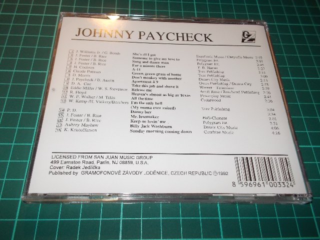 JOHNNY PAYCHECK -  AMERICAN COUNTRY IV. (CD)