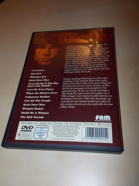 The DOORS - The Doors (DVD) BAZAR ROZBALENO