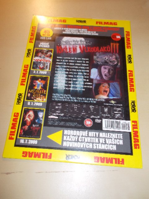 Kvílení vlkodlaků III (DVD v pošetce) > varianta 3. DÍL
