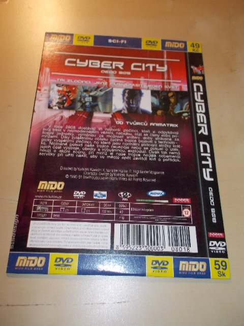 Cyber City Oedo 808 (DVD v pošetce)