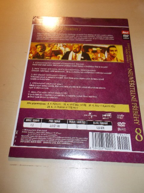 Neuvěřitelné příběhy (TV seriál) DISK 8 (DVD v pošetce) > varianta 2. SERIE DISK 8