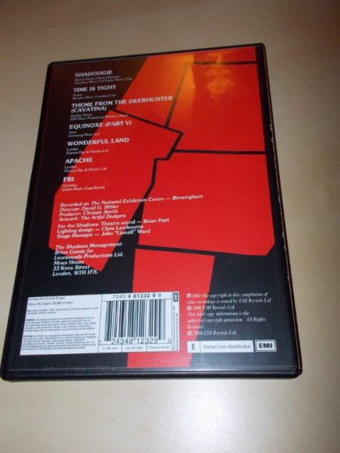 The Shadows - The Shadows Live (DVD) rok 2000 BAZAR ROZBALENO