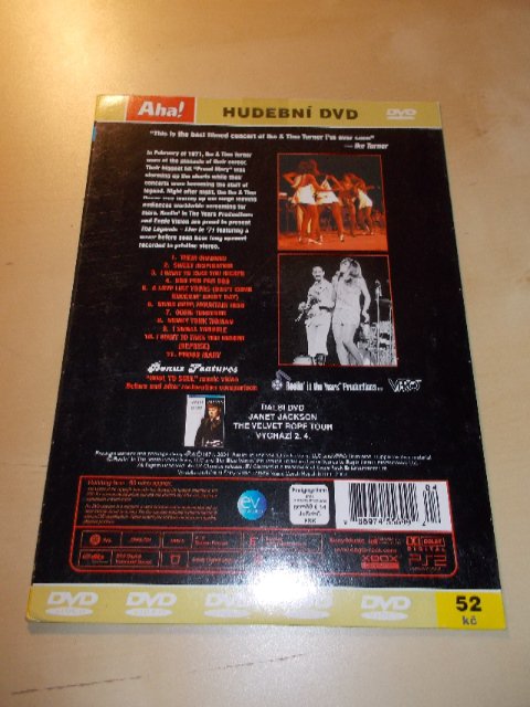 IKE A TINA TURNER - LIVE IN 1971 (DVD v pošetce)