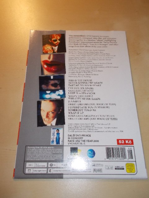 EURYTHMICS - SWEET DREAMS (THE VIDEO ALBUM) (DVD v pošetce)