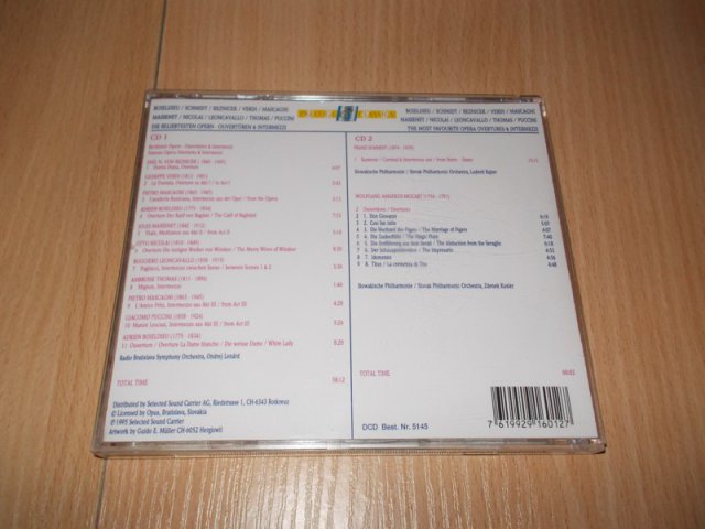 OPERA - OVERTURES & INTERMEZZI (2CD) BAZAR ROZBALENO