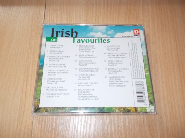 IRISH FAVOURITES - (CD1) > varianta CD 1 BAZAR ROZBALENO