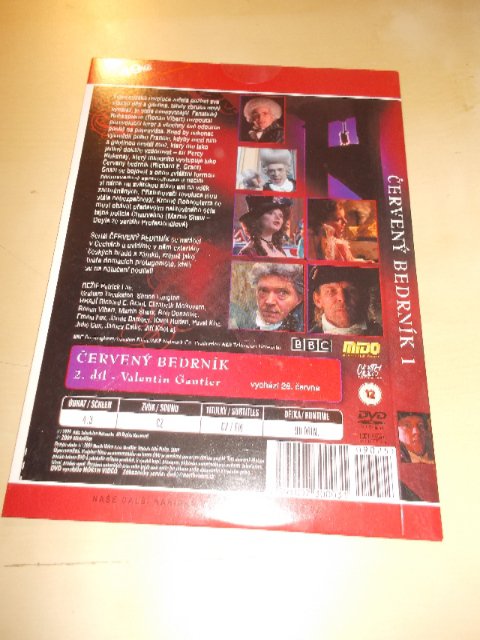 Červený Bedrník (TV seriál) DISK 1. (DVD v pošetce) > varianta DISK 1.