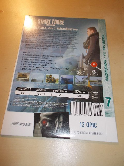 Úderná síla - námořnictvo (TV seriál) DISK 7. (DVD v pošetce) > varianta DISK 7.
