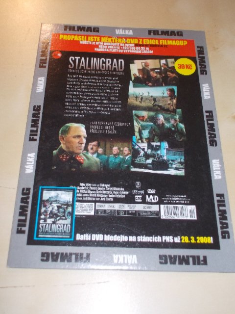 Stalingrad (TV seriál) DISK 1. (DVD v pošetce) > varianta DISK 1.