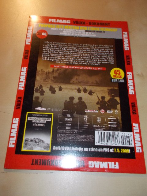 Válečná mašinérie Američanů DISK 3. (DVD v pošetce) > varianta DISK 3.