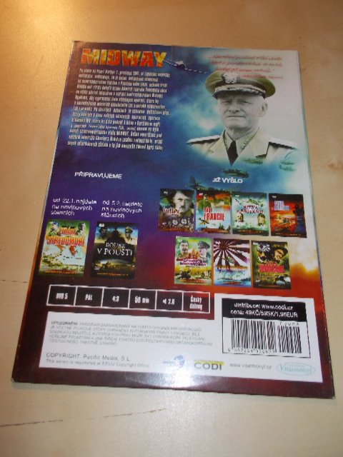 Midway - EDICE DRUHÁ SVĚTOVÁ VÁLKA - DÍL 8.  (DVD v pošetce) > varianta DÍL 8.