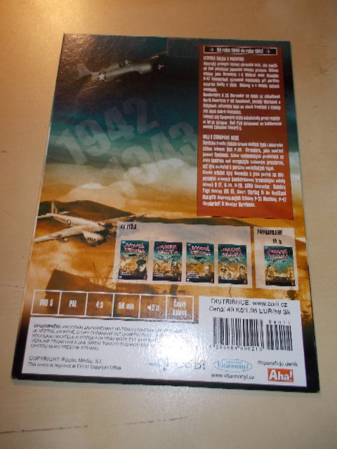Bojová letadla DISK 5. (DVD v pošetce) > varianta DISK 5.
