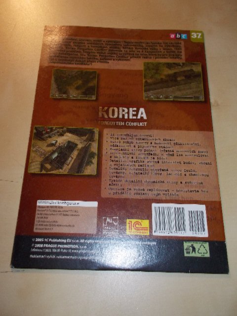 KOREA FORGOTTEN CONFLICT POČÍTAČOVÁ HRA (v pošetce)
