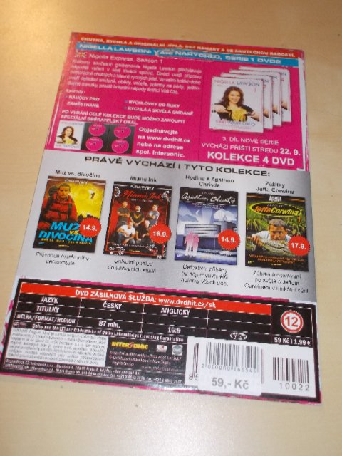 Nigella Lawson vaří narychlo (TV pořad) SADA 4 DVD (DVD v pošetce)