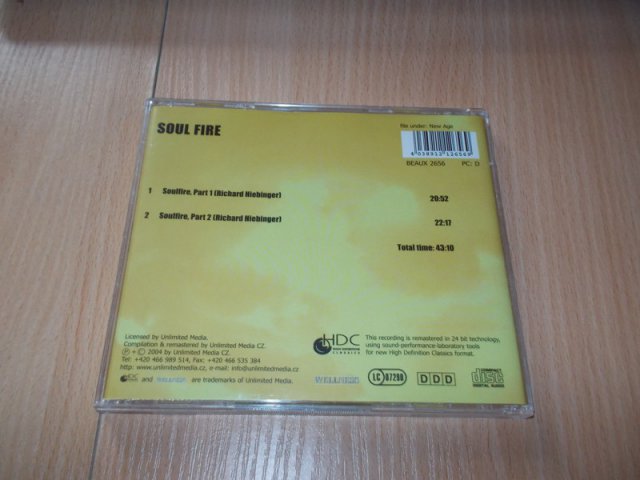 NATURES BEAUTY - RichArt - Soul Fire (CD) BAZAR ROZBALENO  varianta 2656