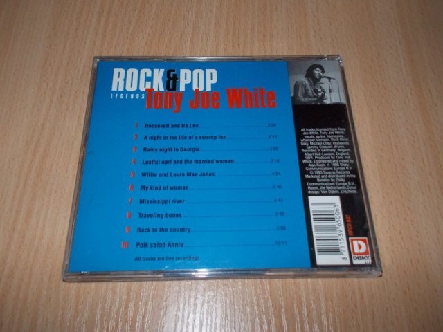 SERIE : ROCK & POP LEGENDS - TONY JOE WHITE (CD) > varianta 007 BAZAR ROZBALENO