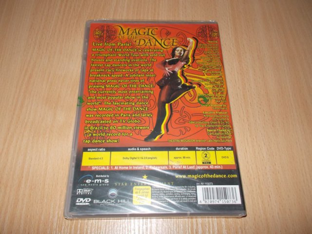 MAGIC OF THE DANCE (DVD)