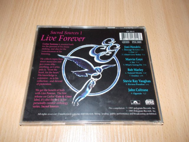Various Artists - Secred Sources 1 - Live Forever (CD) BAZAR ROZBALENO