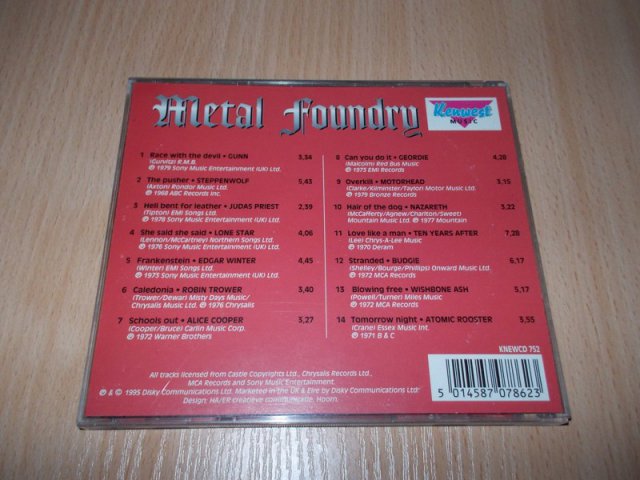 Various Artists - METAL FOUNDRY VOLUME 2 (CD) BAZAR ROZBALENO
