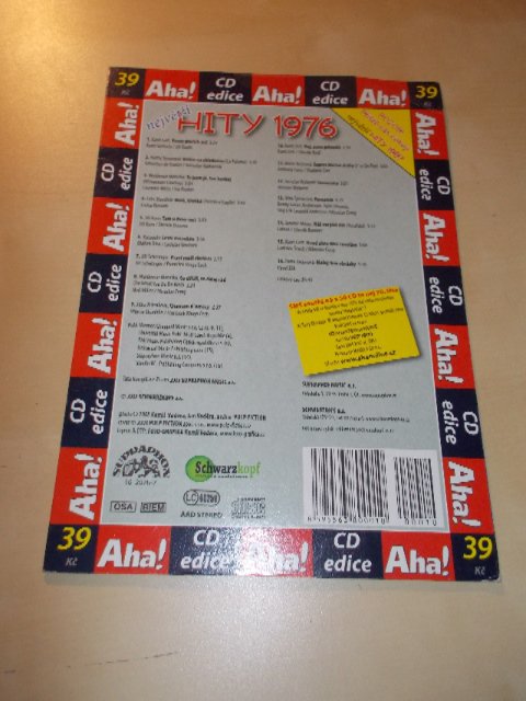 Největší hity 1976 (CD v pošetce) > varianta 1976