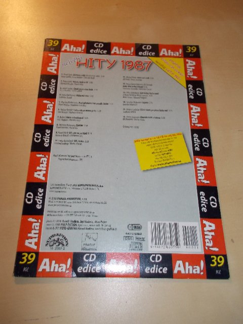 Největší hity 1987 (CD v pošetce) > varianta 1987