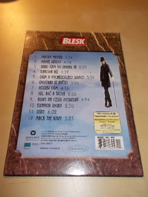 PETR KOLÁŘ - MACKIE MESSER (CD v pošetce)