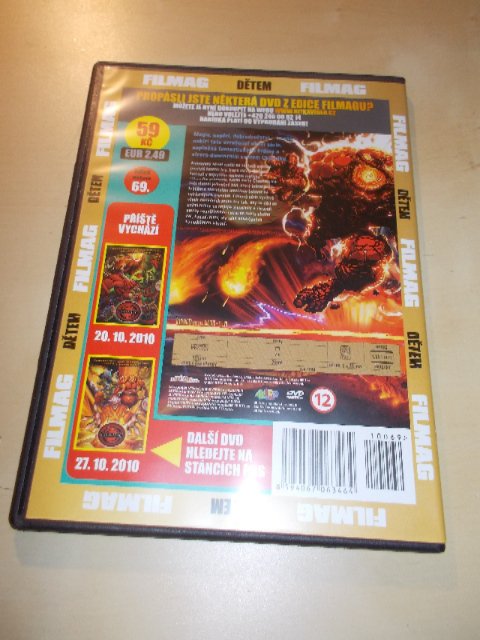 Chaotic (TV seriál) SADA 6 DVD DISKU (DVD) SLIM  BAZAR ROZBALENO 