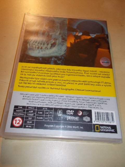 Tajemství faraona Tutanchámona (DVD)